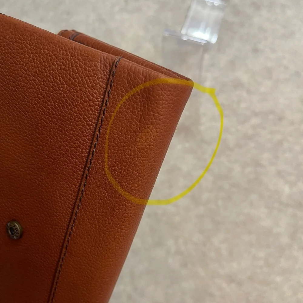Fossil Lainie Multifunction Brown Pebbled Leather Long Wallet